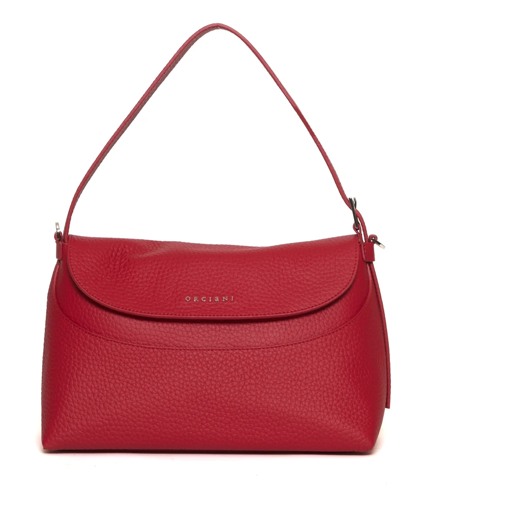 Orciani Rode Handtas Elegant Chic Schouder Red Dames