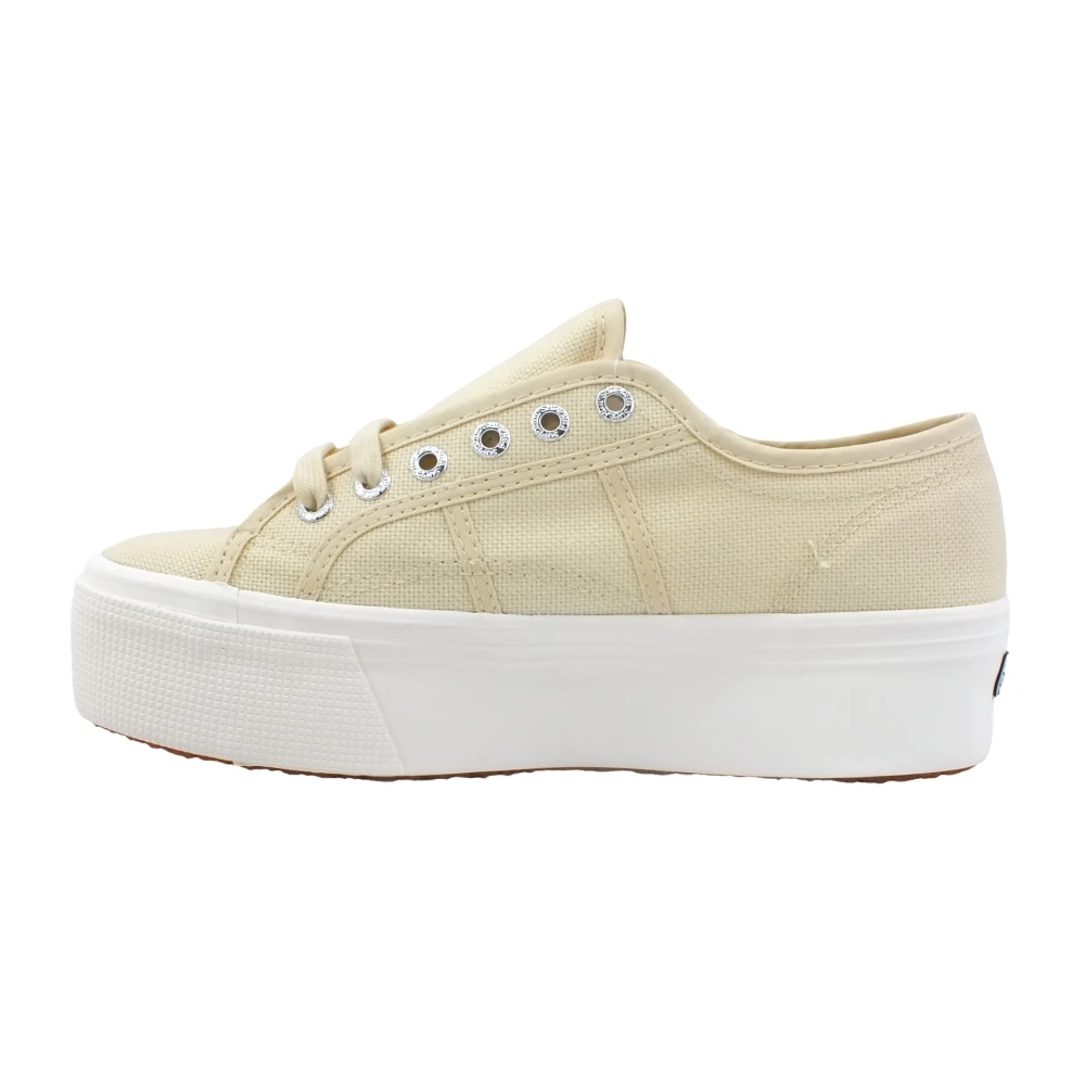 Superga Mujer Amarillo Zapatos, Talla: 36 Eu