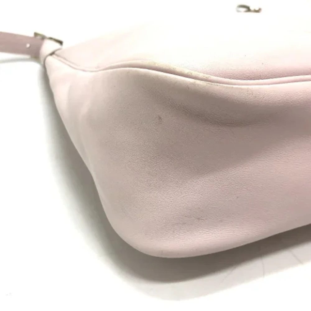 Hermès Vintage Pre-owned Leather shoulder-bags Pink Dames