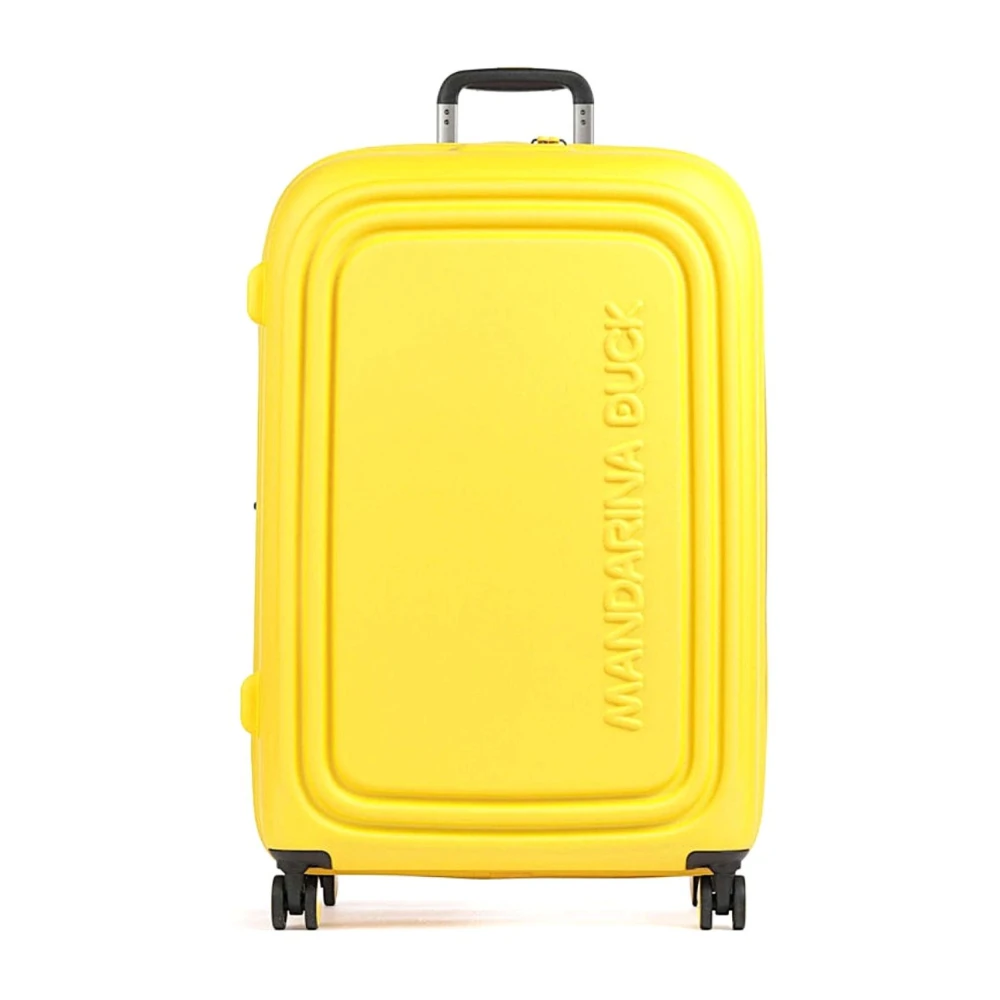 Mandarina Duck Trolley 75X49x31 - Unisex - Suitcases - Yellow - One Size - Suitcases