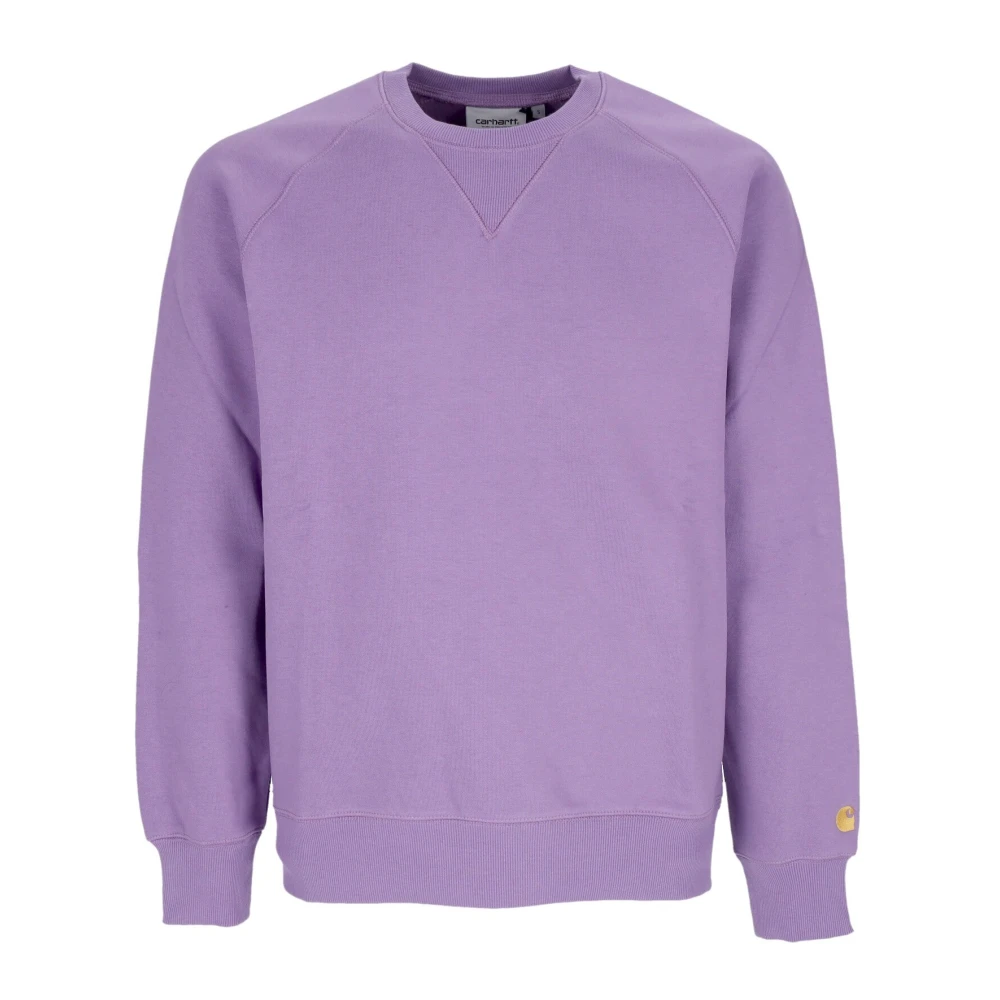 Carhartt WIP Paars Goud Crewneck Sweatshirt Lange Mouwen Purple Heren