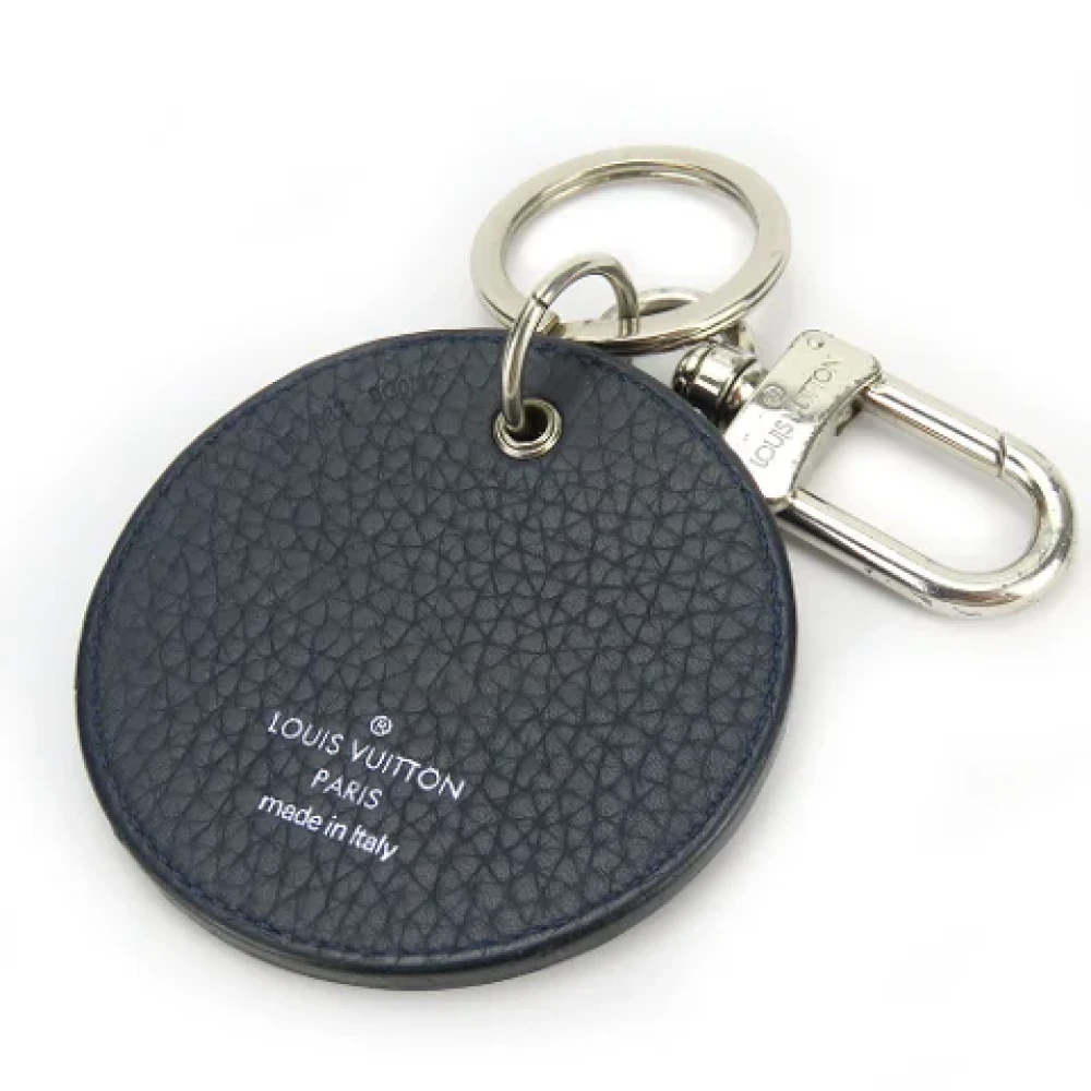 Louis Vuitton Vintage Pre-owned Leather key-holders Blue Dames