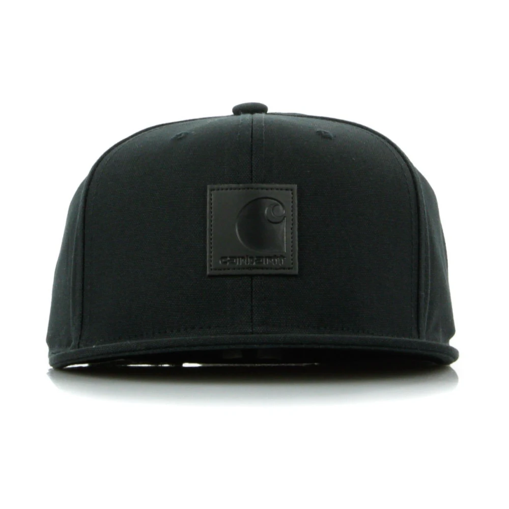 Carhartt WIP Logo Cap Zwarte Snapback Streetwear Black Heren