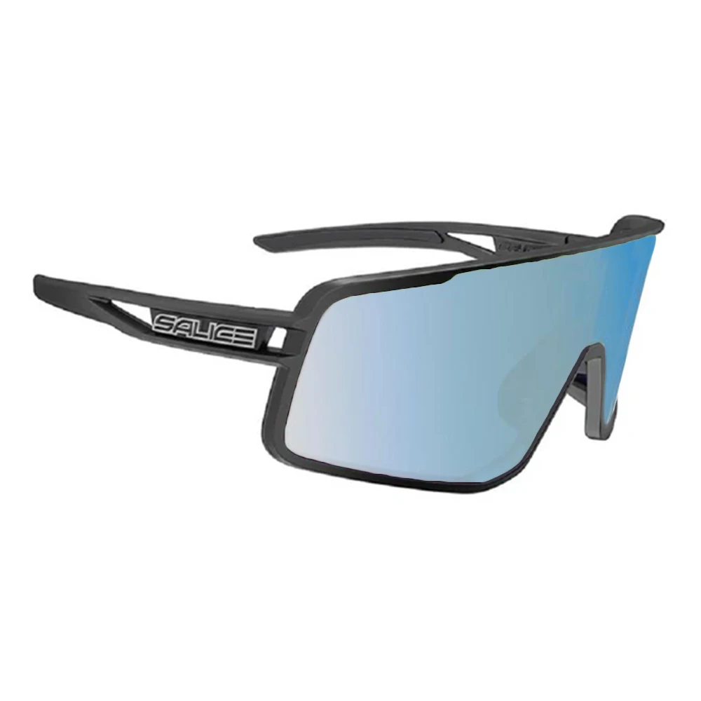 Salice Unisex Black Sunglasses, One Size, Blue Cat Sunglasses /Rw Violet