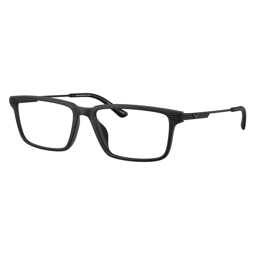 Emporio Armani Unisex Black Glasses, 53 Mm, 0Ea3268u