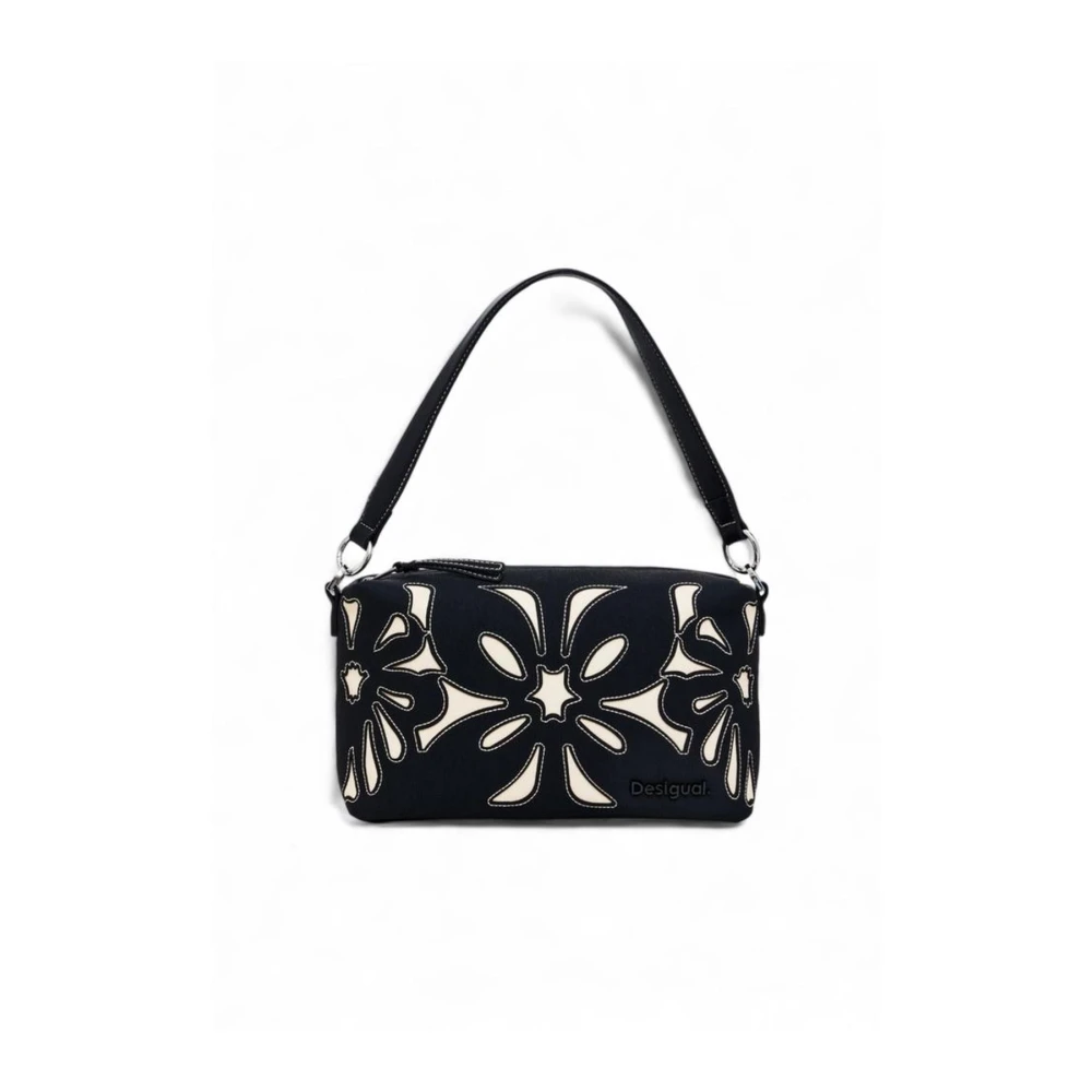 Desigual Stijlvolle Polyethyleen Handtas Dames Collectie Black Dames