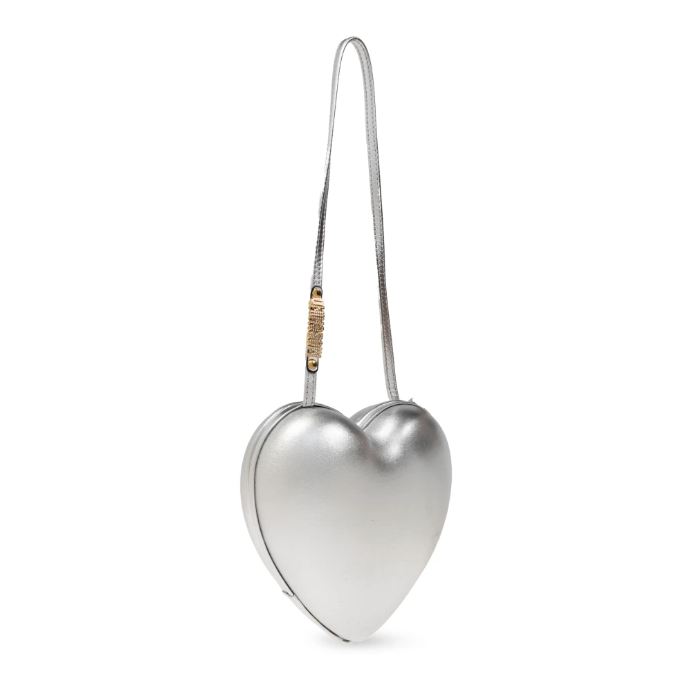 Moschino Hartvormige schoudertas Gray Dames