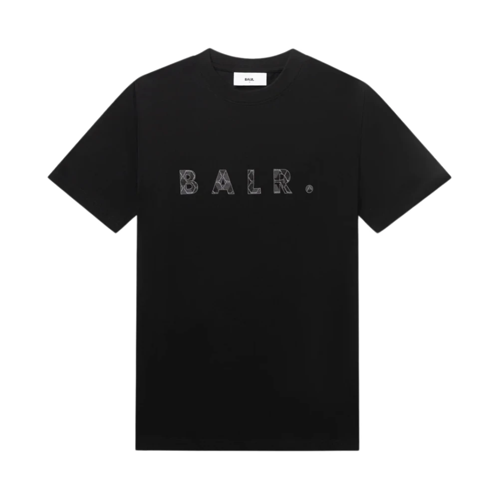Balr. Korte Mouwen Jet Zwart Phantom Shirt Black Heren
