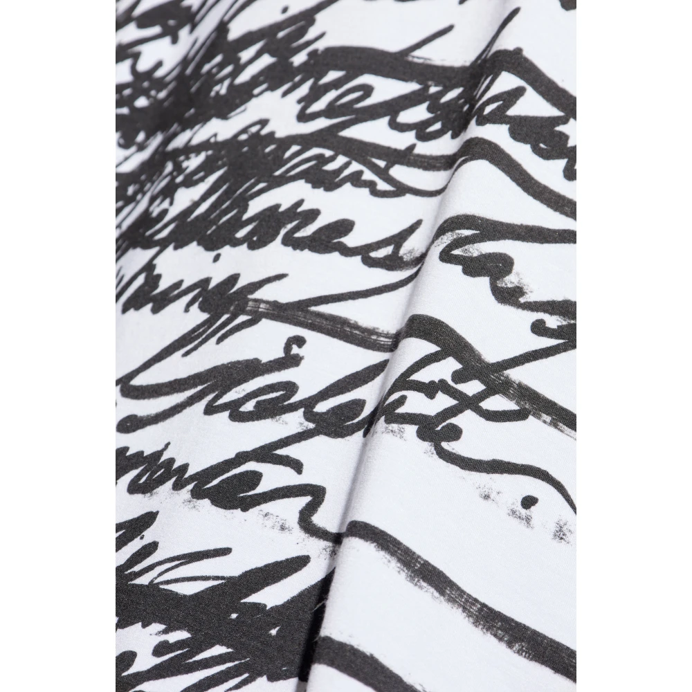 Balmain Oversized T-shirt White Heren