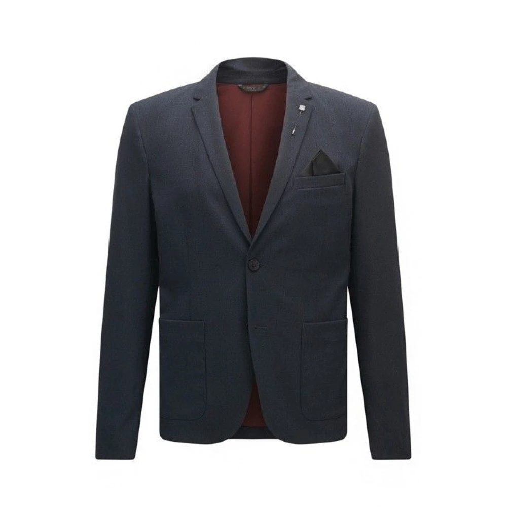 Hugo - Jackets > Blazers - Gray - Hugo - Modalova