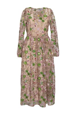 multicolor-floral-embroidered-long-dress