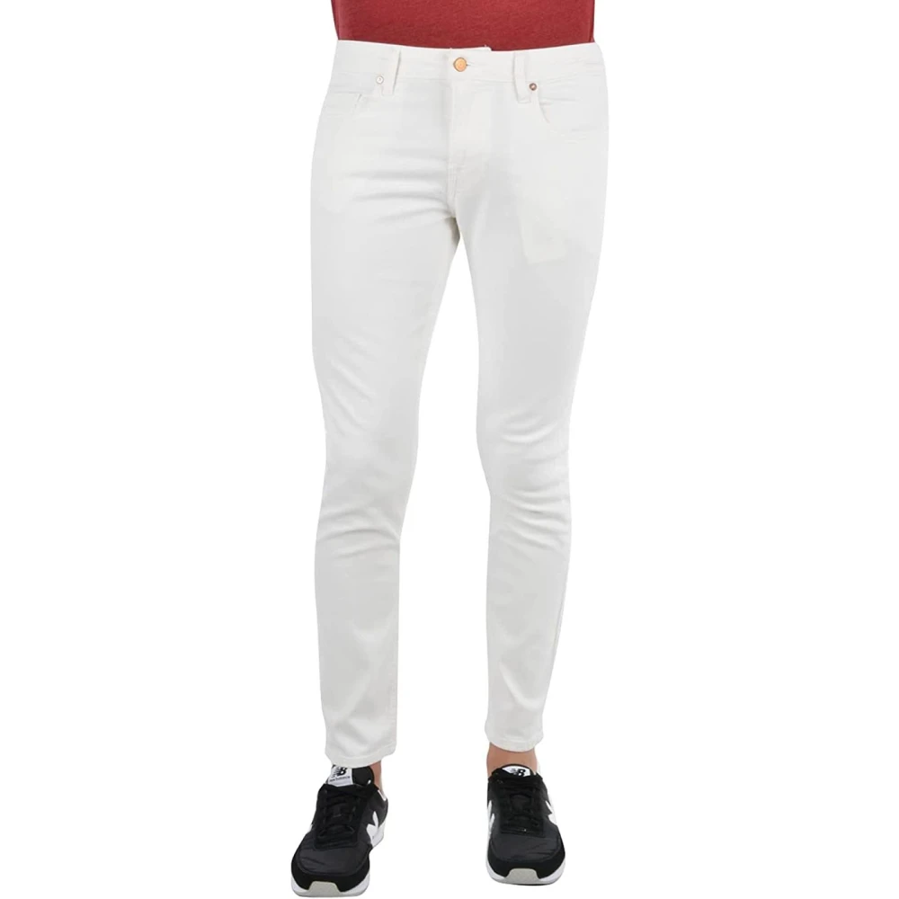Guess Slim Fit Broek White Heren