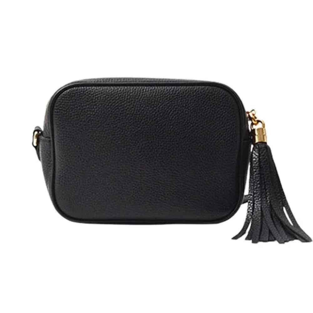 Gucci Vintage Pre-owned Leather gucci-bags Black Dames