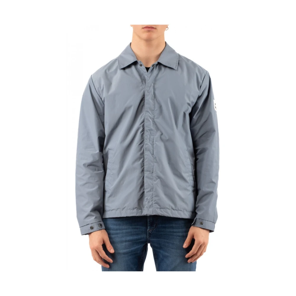 Afterlabel Stijlvolle Blouson Jas Blue Heren