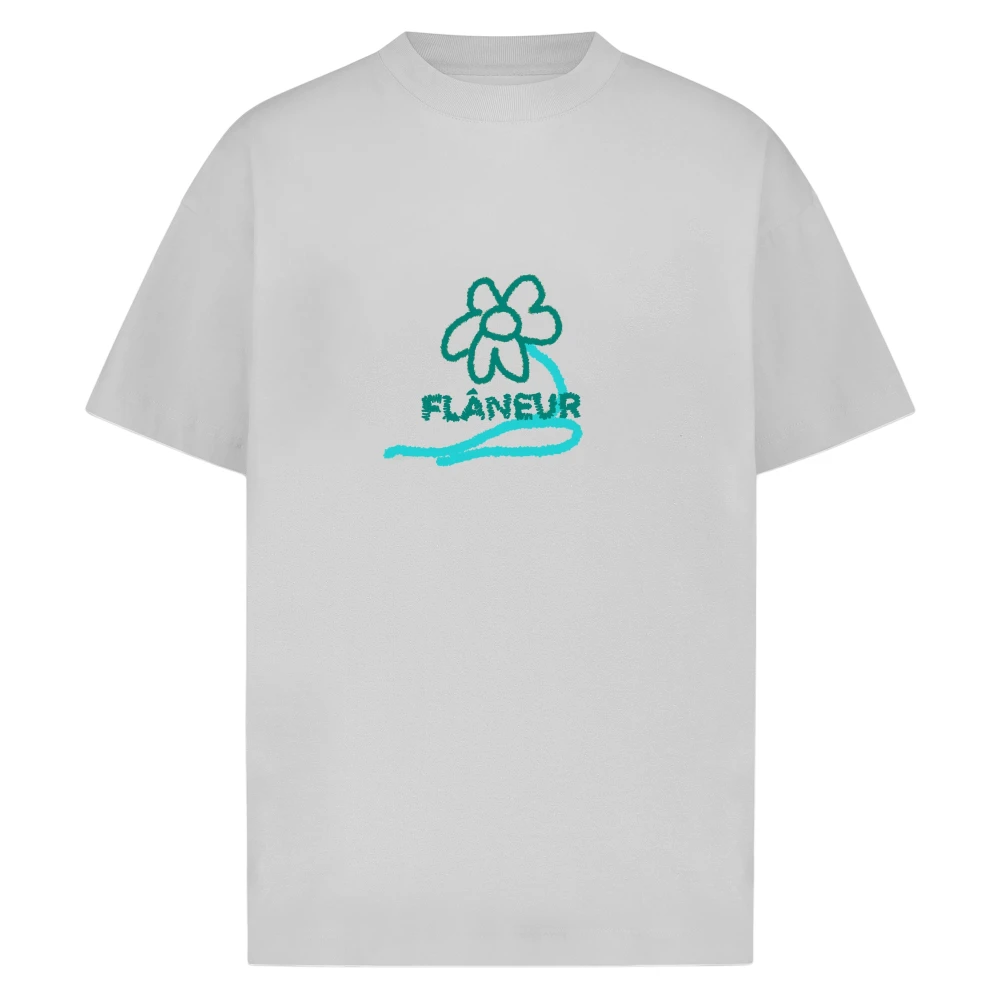 Flâneur - Tops > T-Shirts - Gray - Flâneur - Modalova