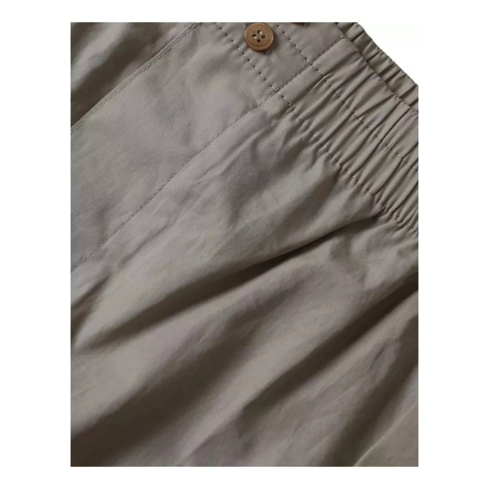 Dolce & Gabbana Katoenen Boxershorts met Elastische Tailleband Brown Heren