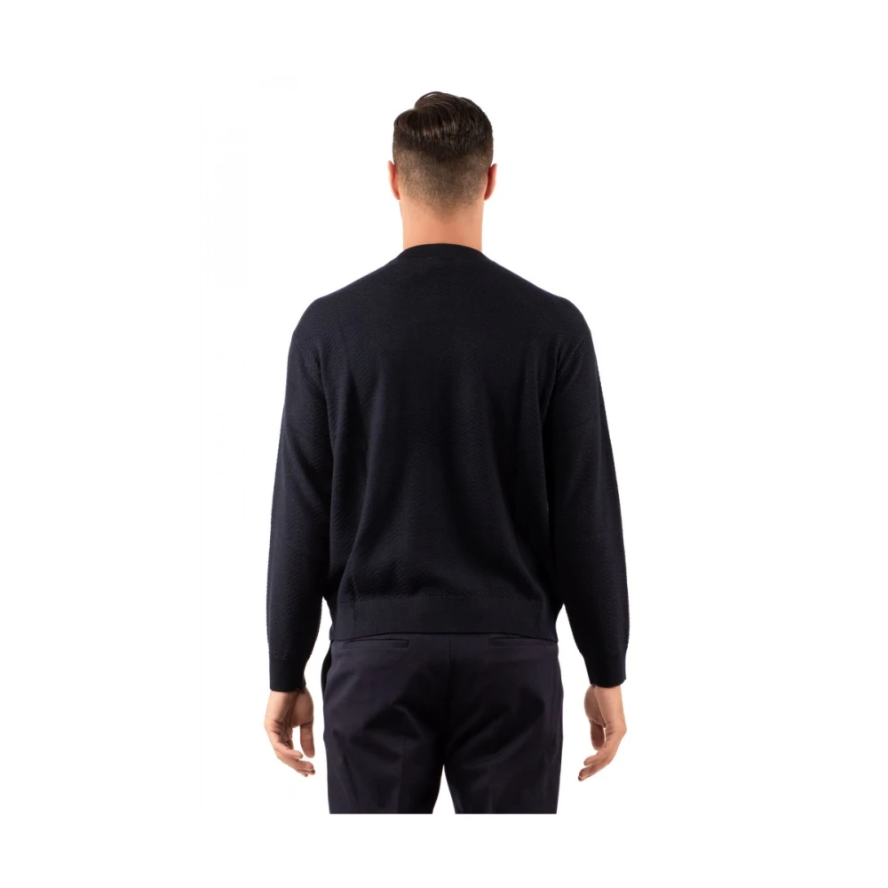 Emporio Armani Herenmode Shirt Blue Heren