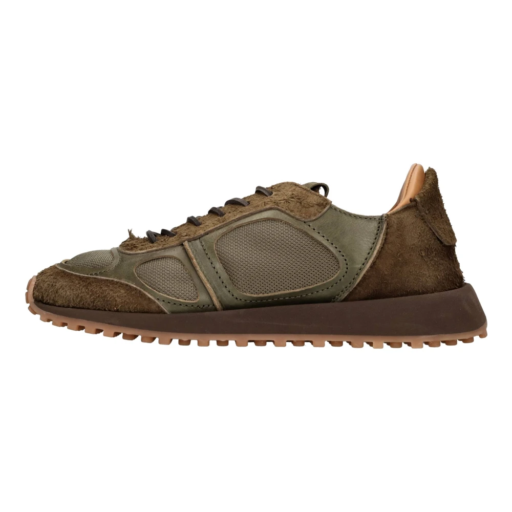 Buttero Suède en Stoffen Sneakers Heren Schoenen Groen