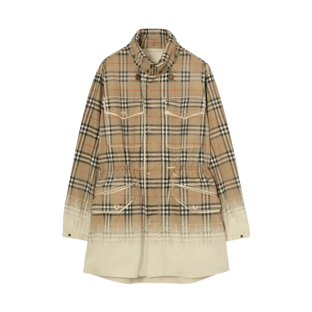 Burberry Mannelijk Multicolor Jassen Heren, Veelkleurig, M, M Parka Jas