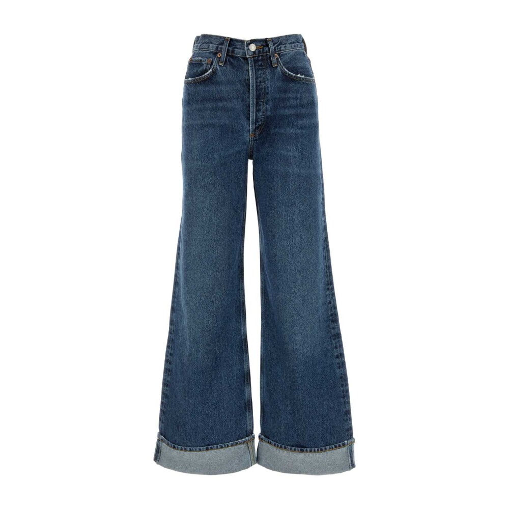 Weit geschnittene Denim Jeans f r Damen Agolde Baggy Jeans