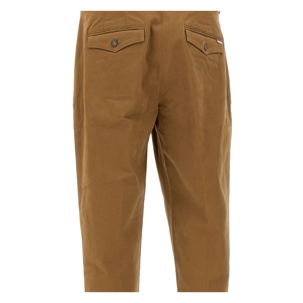 Re-Hash Bruine Casual Broek Brown Heren