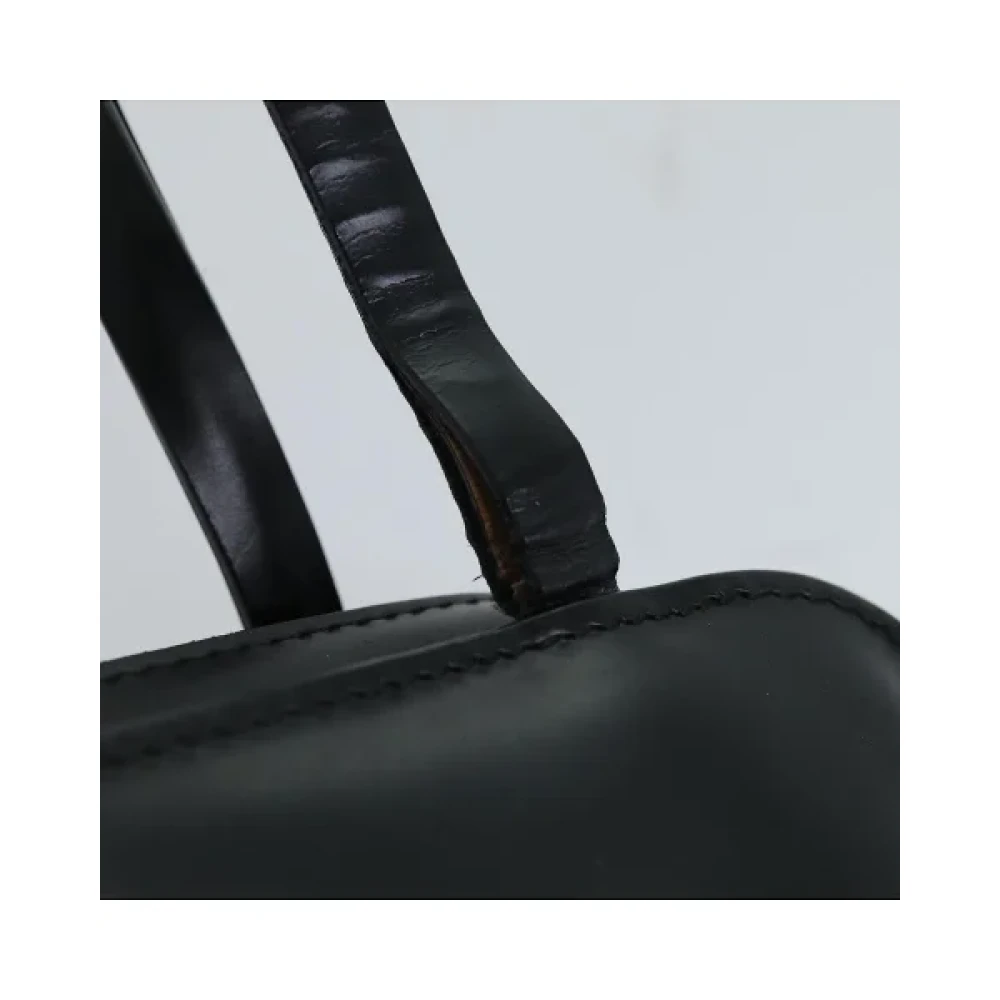 Gucci Vintage Pre-owned Leather gucci-bags Black Dames