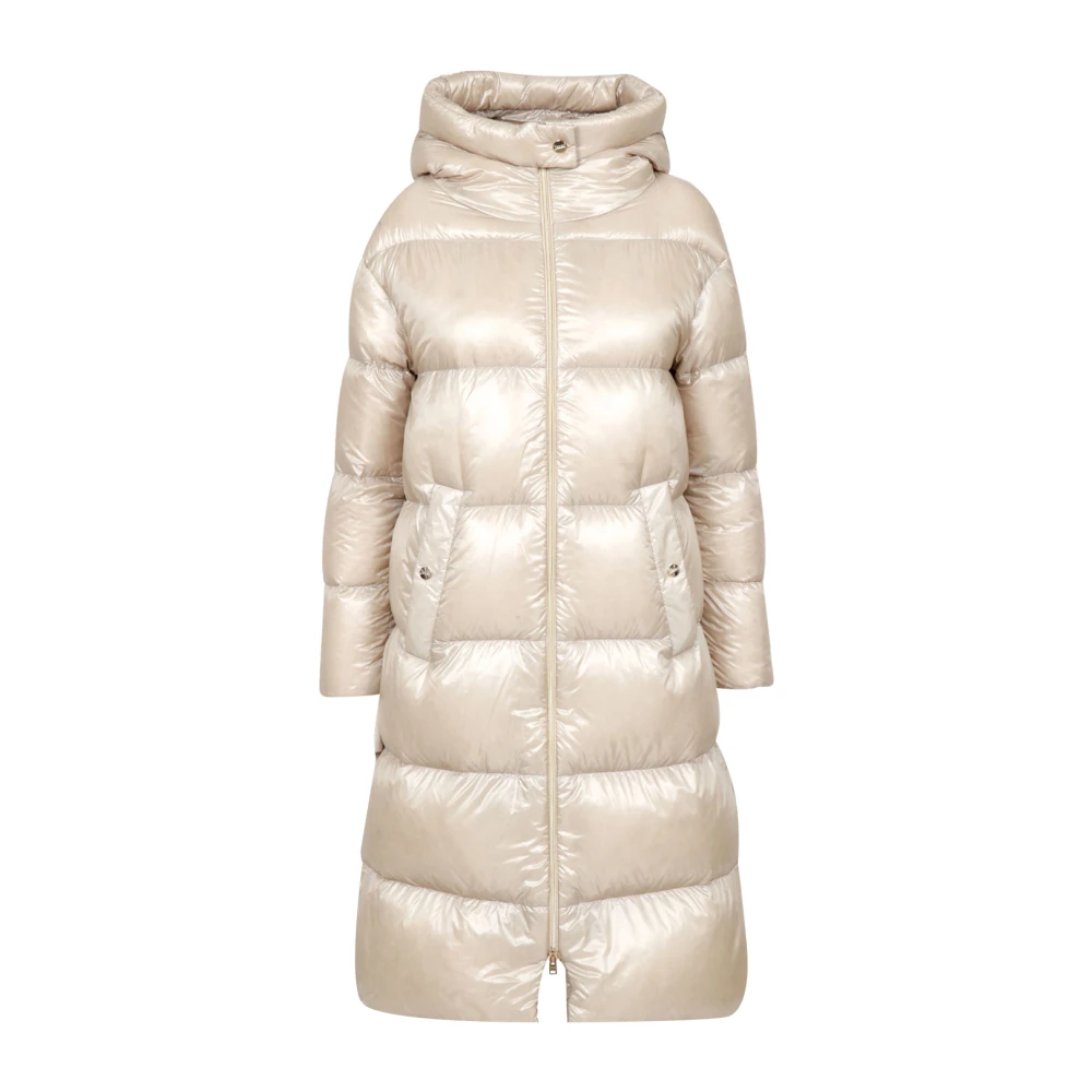 Herno Femme Beige - Parka En Nylon Ultraléger - Vestes - Taille: 36 Fr