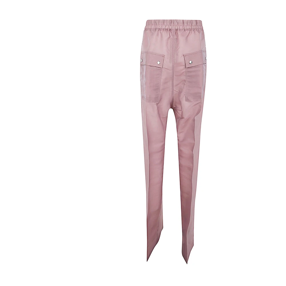 Rick Owens Slim-fit Trousers Pink Dames