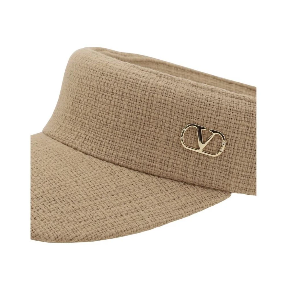 Valentino Garavani Handtekening Zonneklep Beige Heren