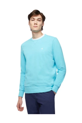 Stretch Sueded Bomullsjersey Sweatshirt