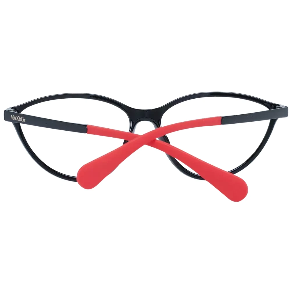 Max & Co Stijlvolle zwarte Cat Eye Bril voor dames Black Dames