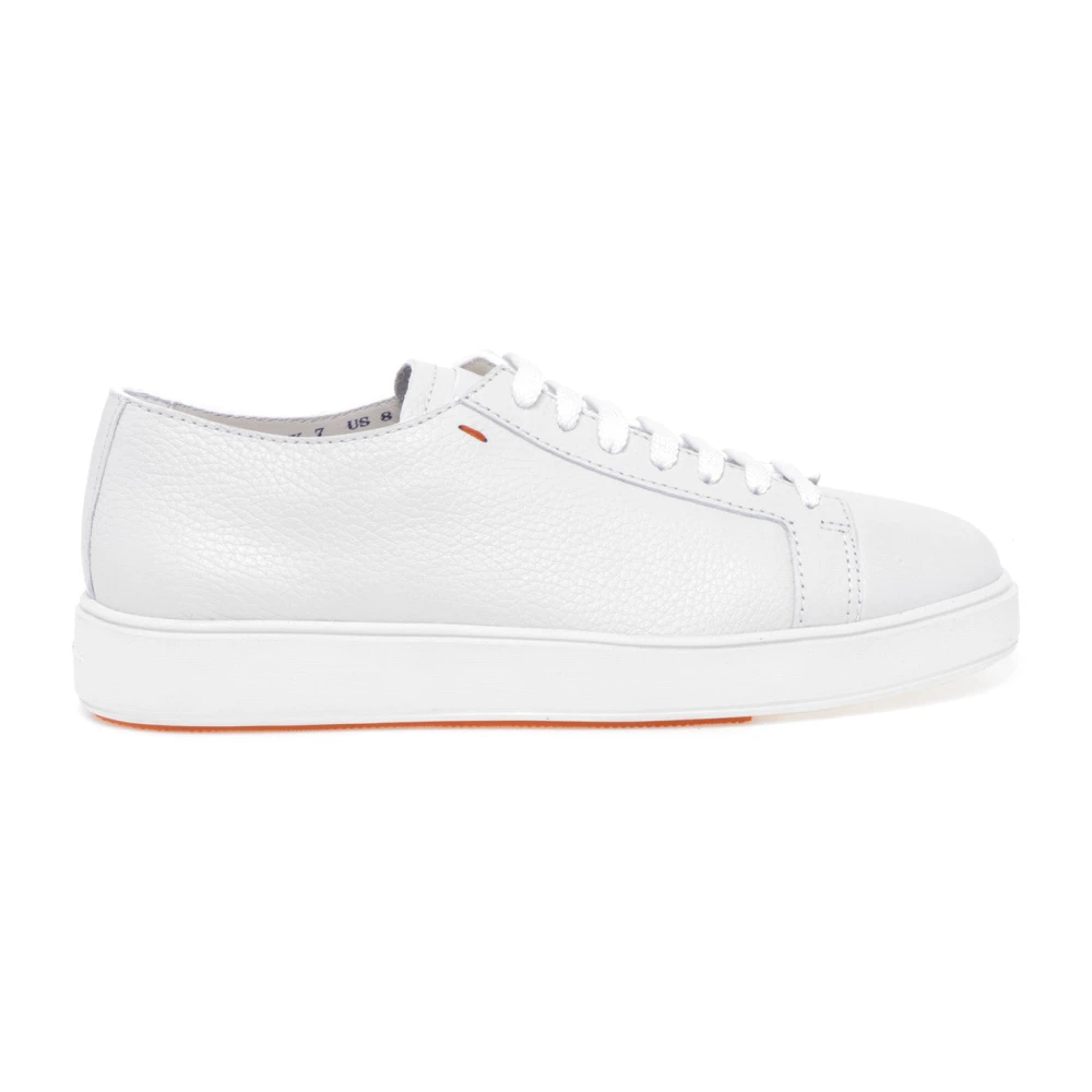 Santoni Uomo Bianco Scarpe, 44 Eu, New, - Immagine 3