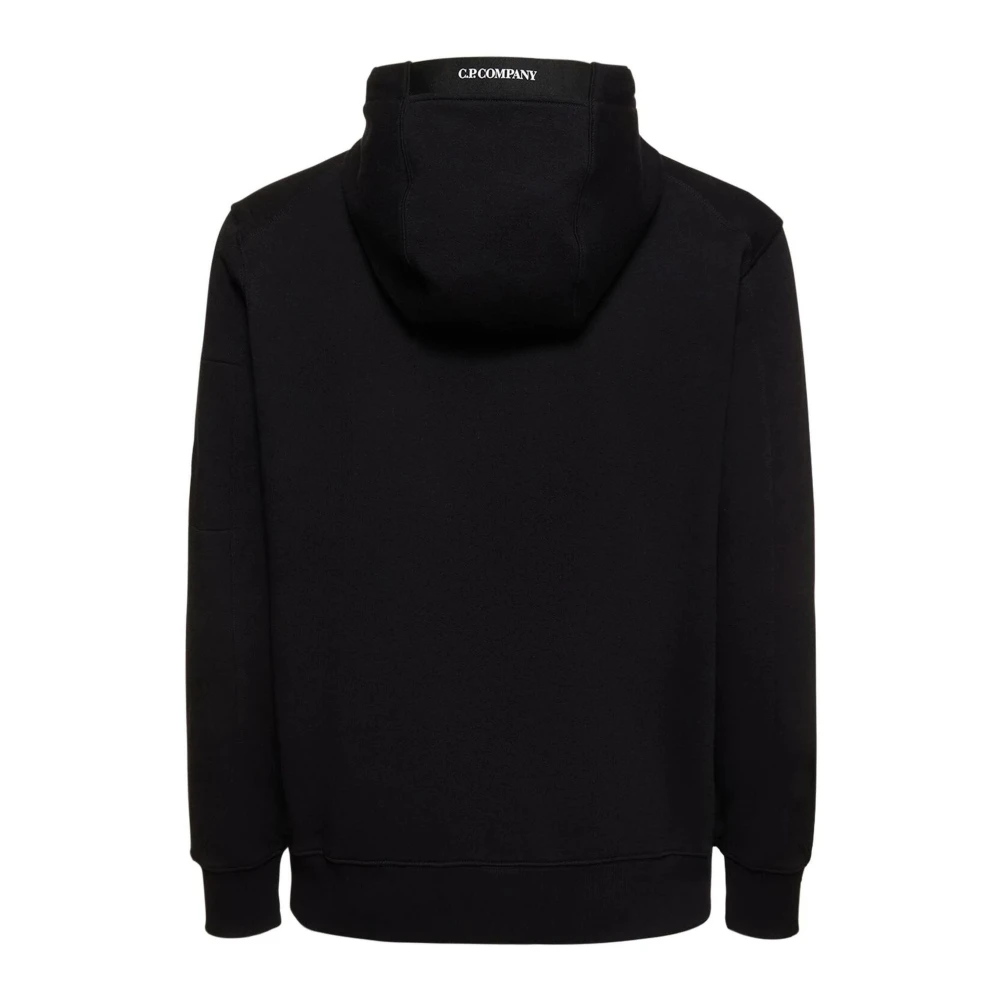 C.P. Company Zwarte hoodie Black Heren