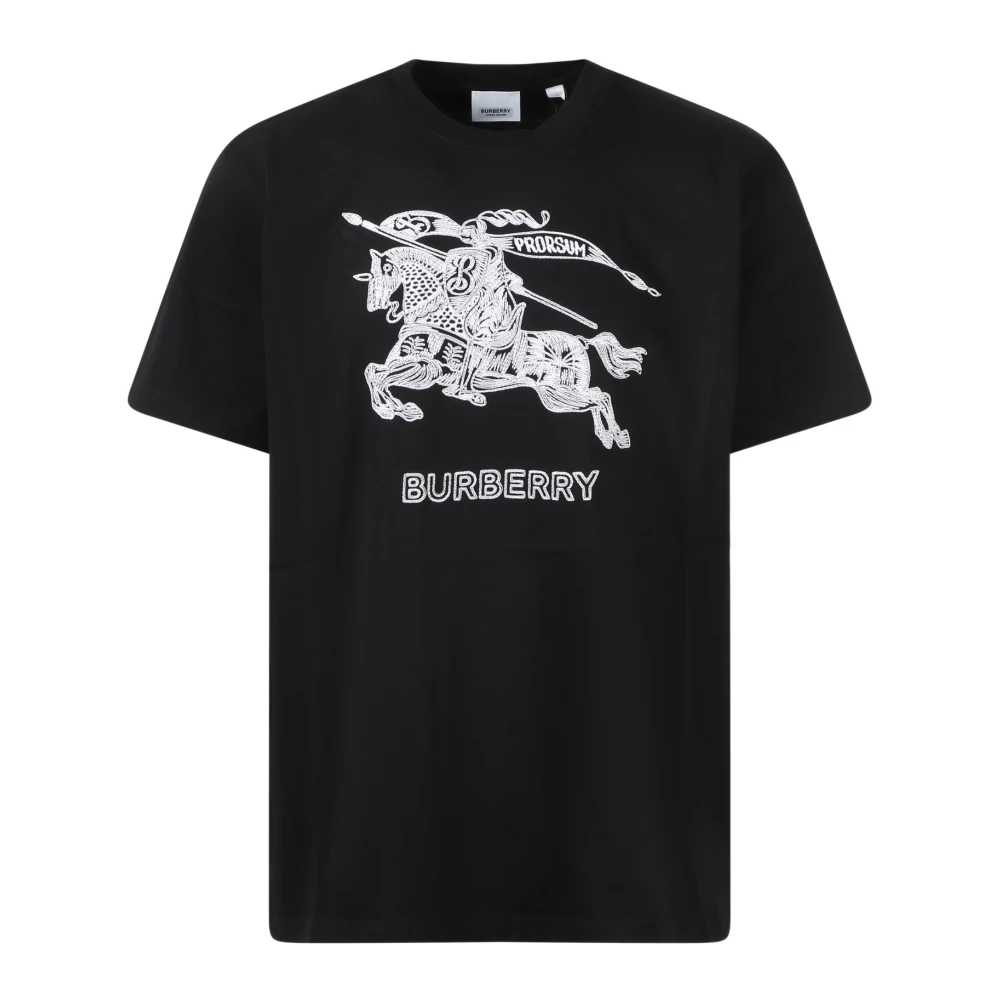 Burberry Zwart Dezi T-Shirt Black Heren