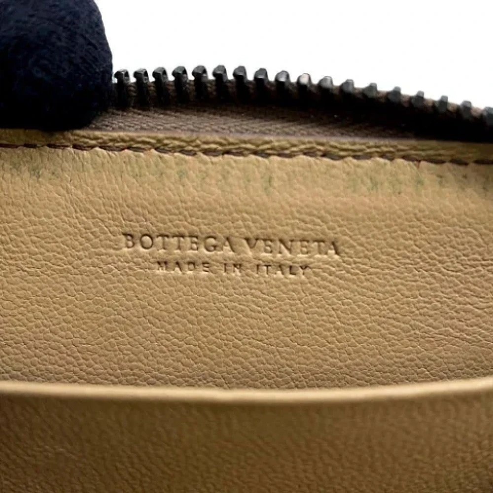 Bottega Veneta Vintage Pre-owned Leather wallets Brown Heren