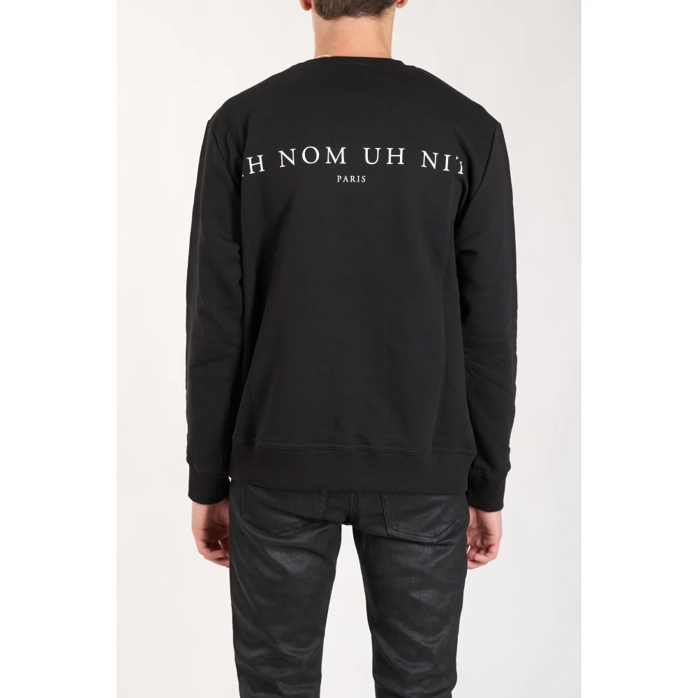 IH NOM UH NIT Kleine Masker Sweater Black Heren