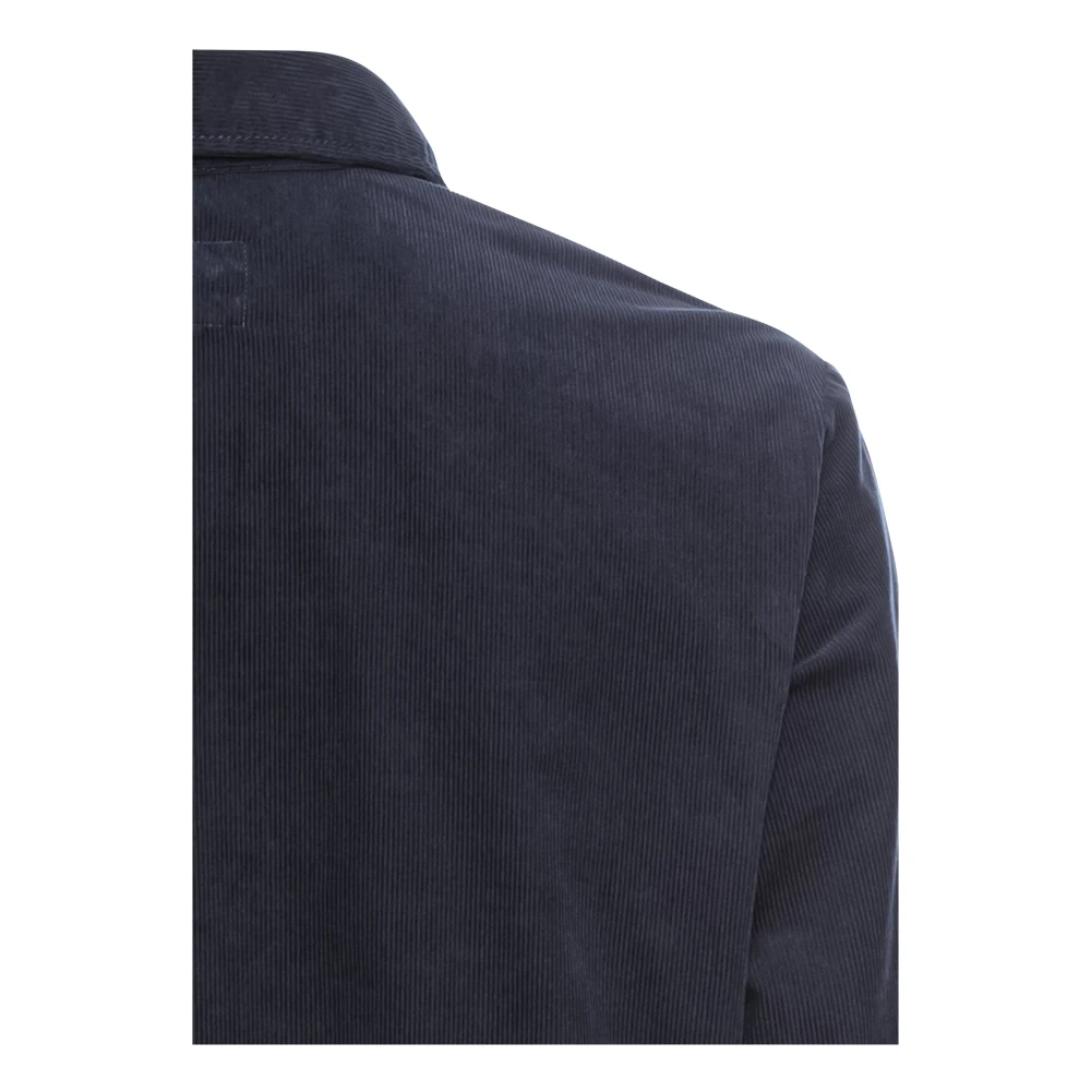 camel active Katoenen corduroy jurk Blue Dames
