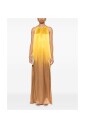 robe-maxi-doree-a-col-halterneck