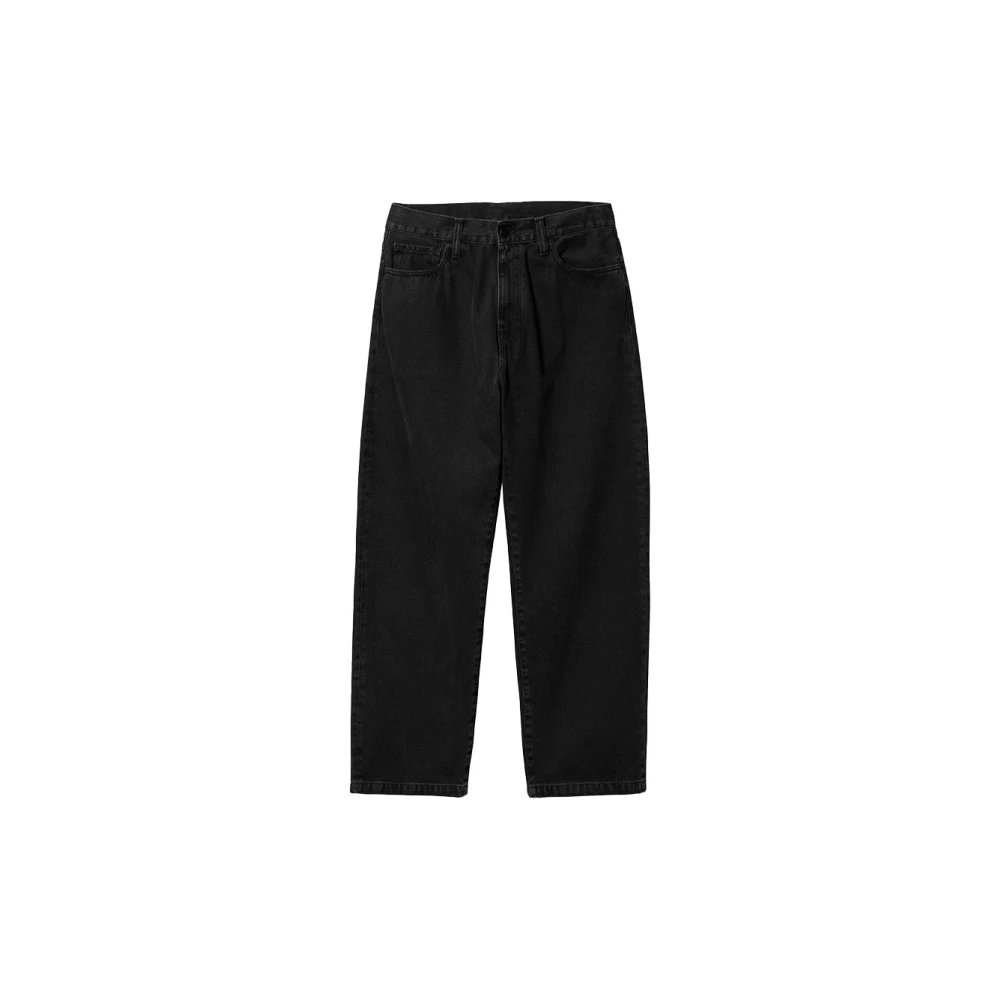 Carhartt Wip Men's Black Straight Fit Jeans, W34, Landon Pant