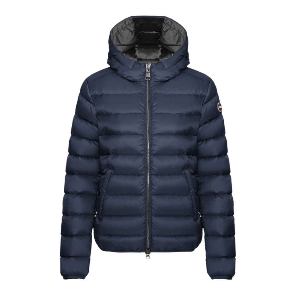 Colmar Kort Donsjack met Capuchon Blue Dames