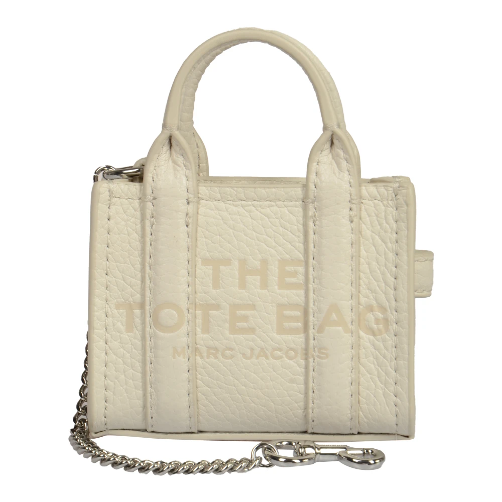 Marc Jacobs Nano Tote Charm Beige Dames