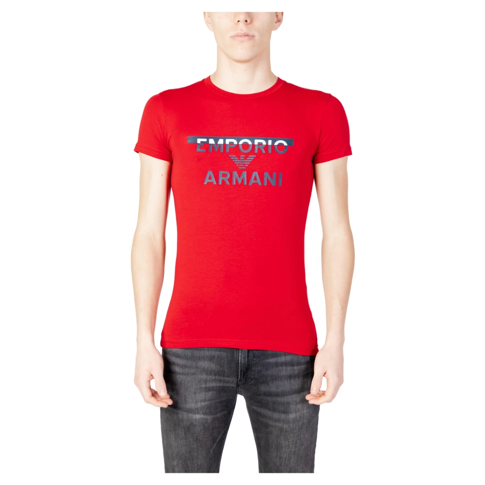 Emporio Armani Heren Ondergoed T-Shirt Red Heren