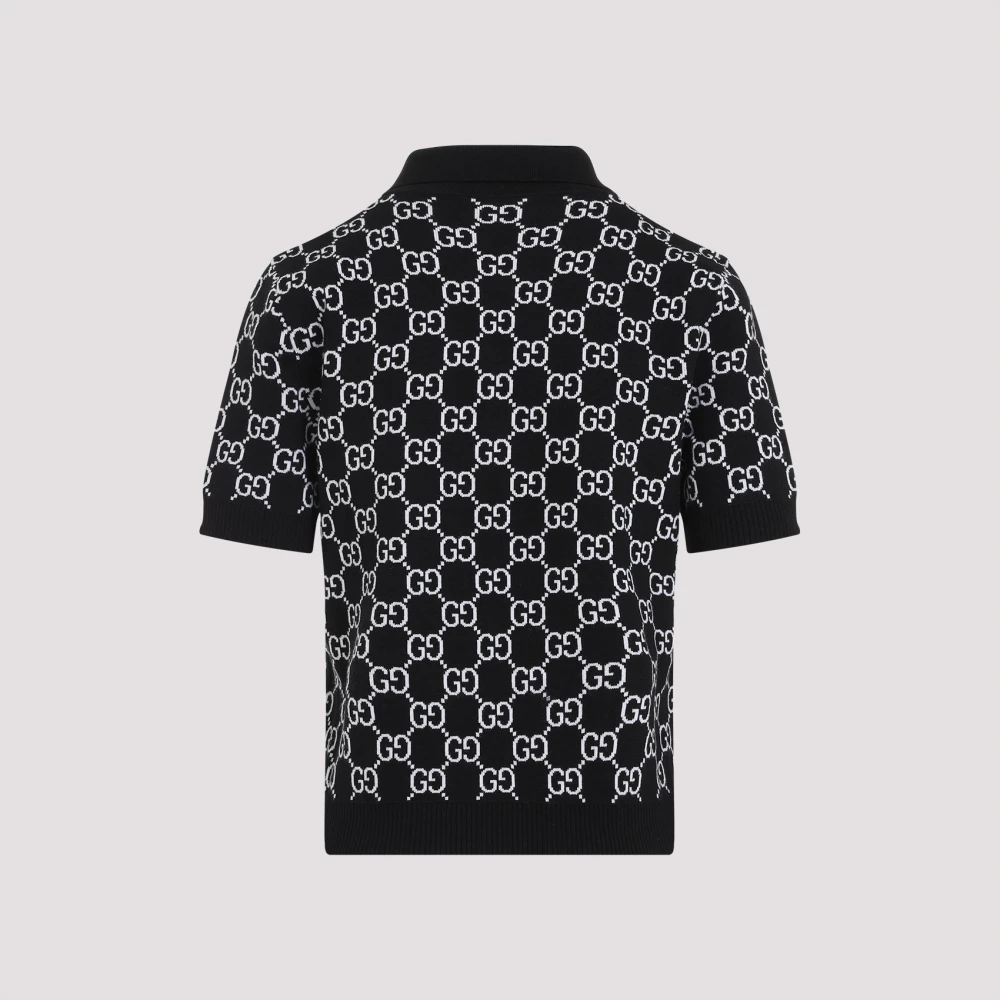 Gucci Zwart T-shirt & Polo Dameskleding Black Dames