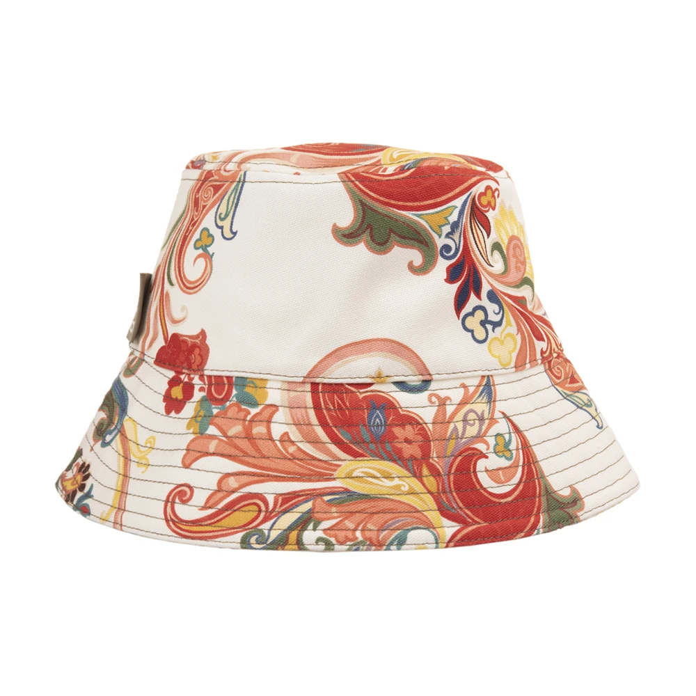 ETRO Bloemen Paisley Bucket Hat Multicolor Dames