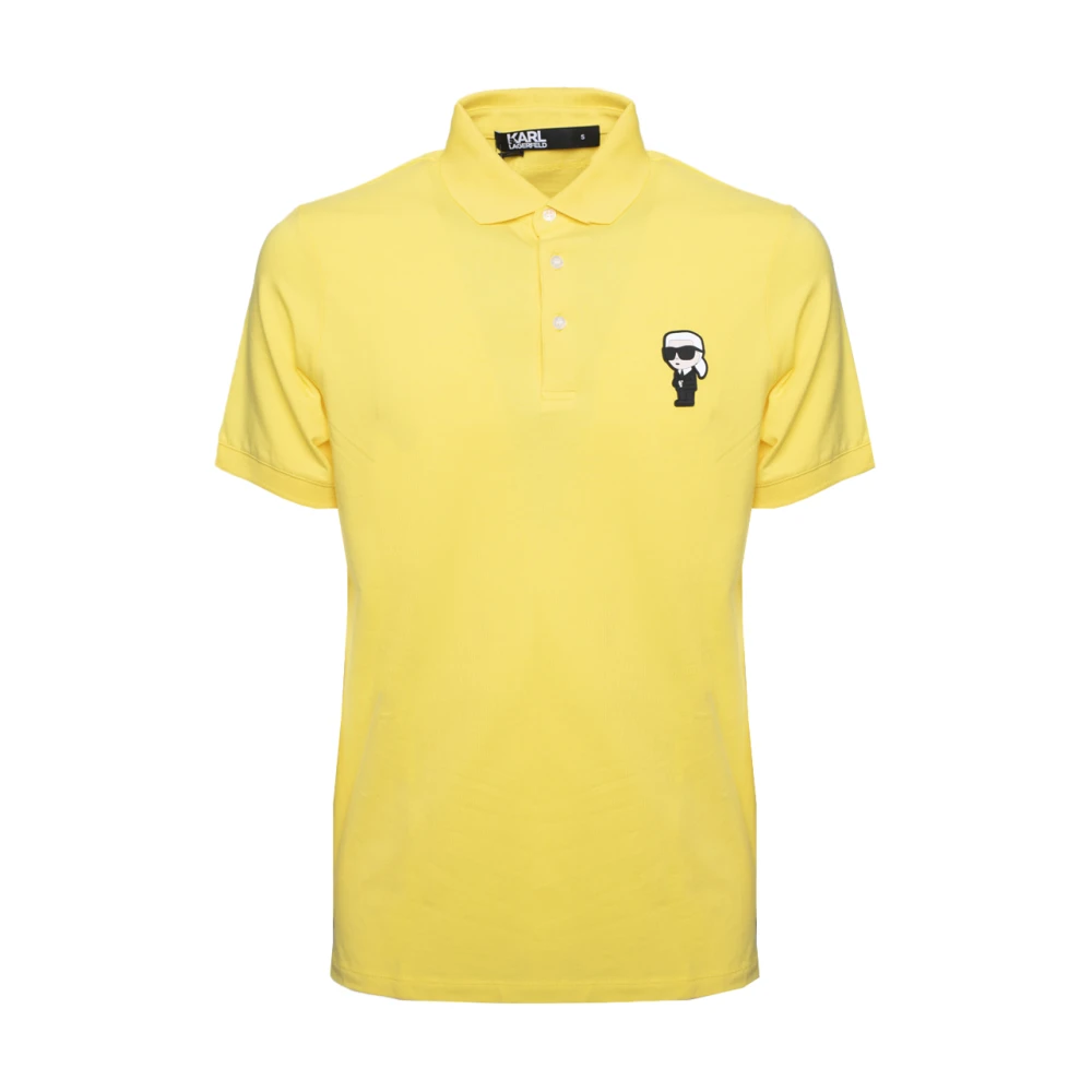 Karl Lagerfeld Gul Tokidoki Polo T-shirt Yellow, Herr