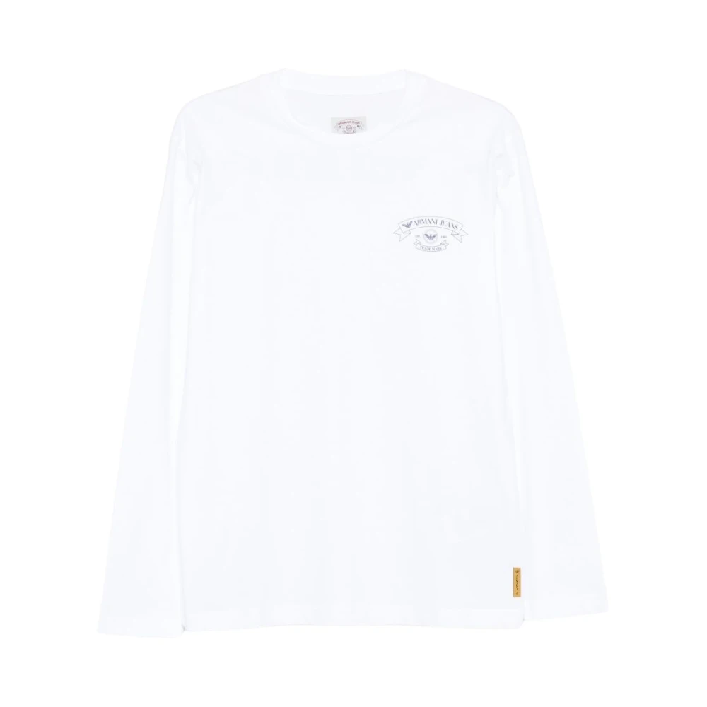 Emporio Armani Hombre Blanco Camisetas, Talla: 2XL