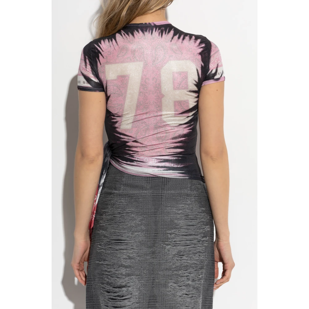 Diesel Top T-Dasha Multicolor Dames