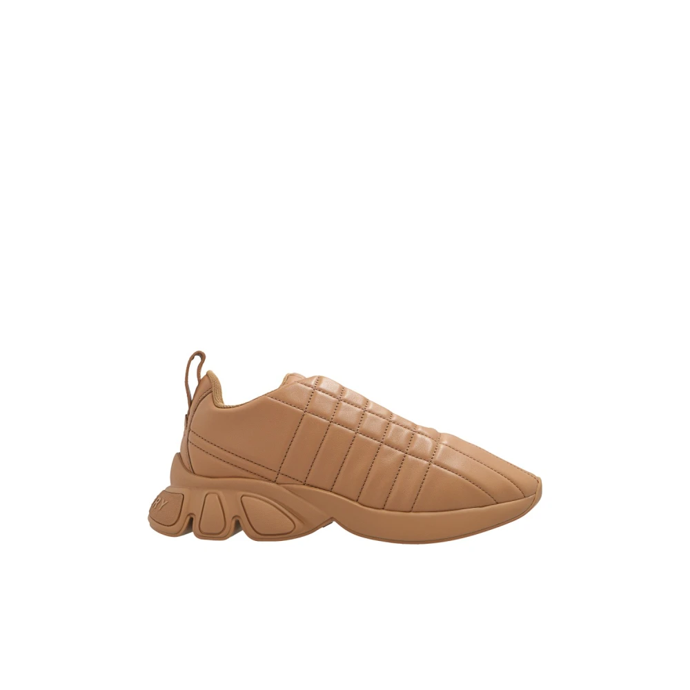 Burberry Women's Beige Tnr Clic Trainers - Sneakers - 6 Uk - Shoes