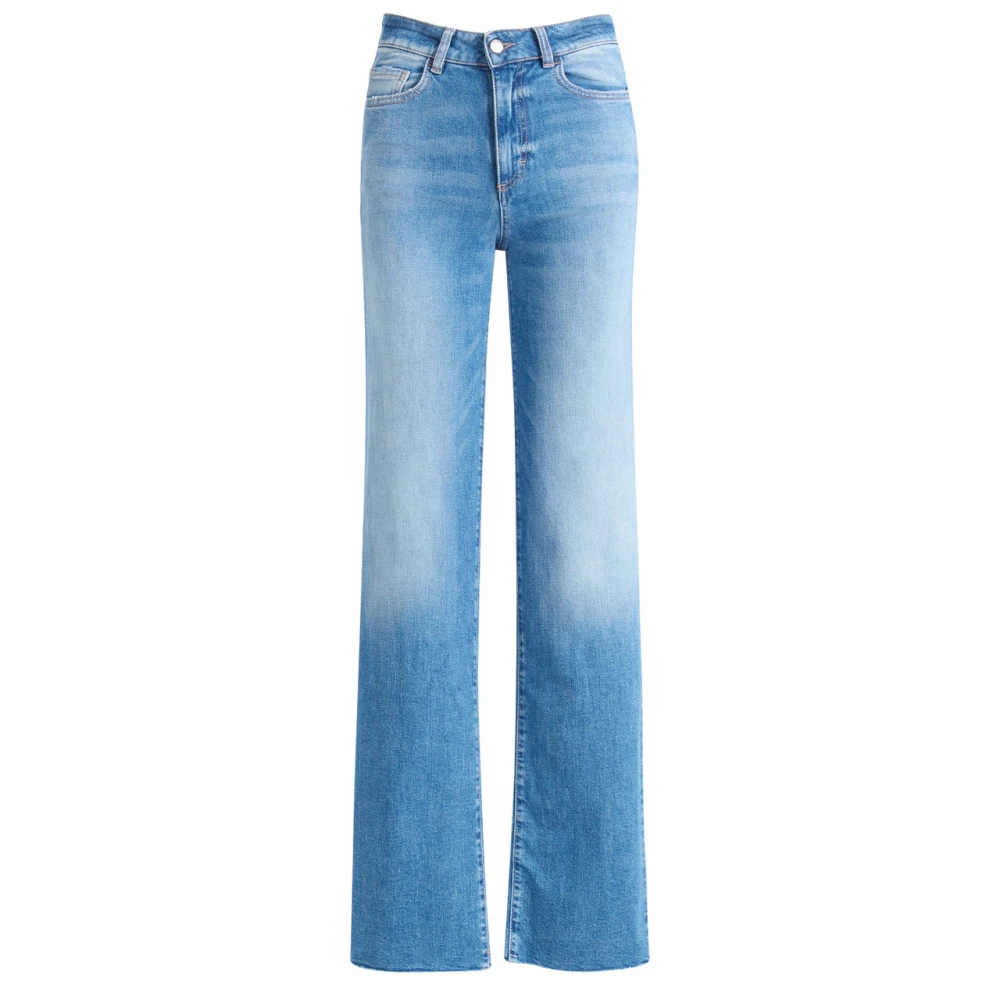 Icon Denim Vrouw Blauw Jeans Dames, W30, Katoen, Eclipse Jeans