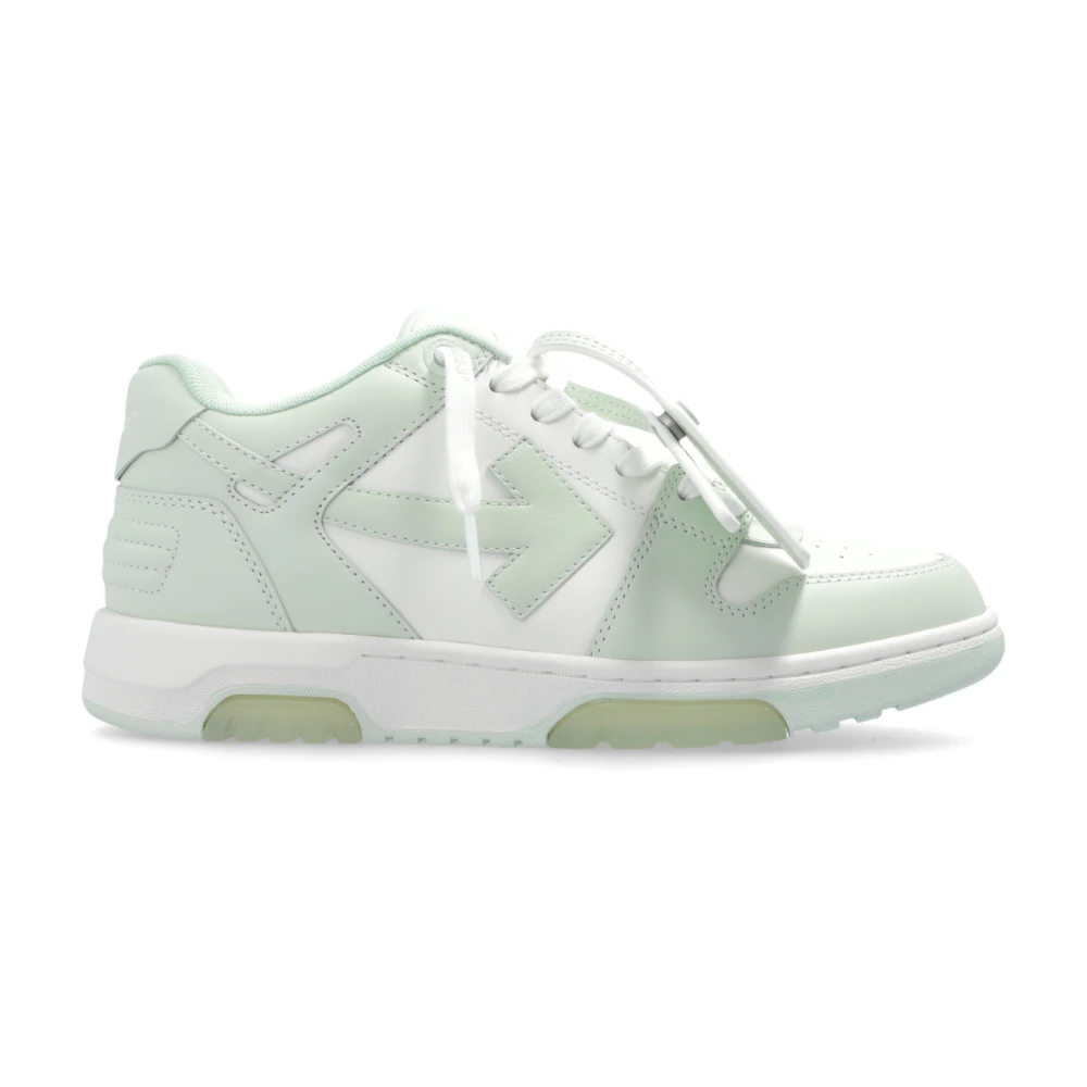 Off White Sportskor Out Of Office Green, Dam